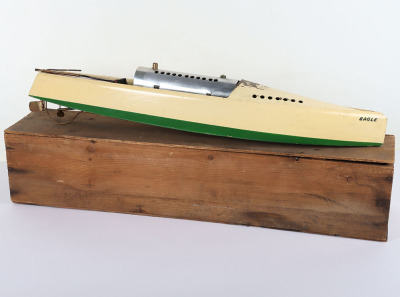 Boxed Hobbies Bowman ‘Eagle’ live steam Speedboat, 1931 - 2