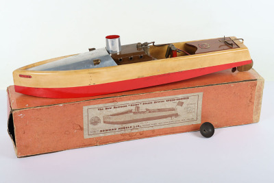 Boxed Bowman Models of Luton &lsquo;Snipe&rsquo; live steam Speed-Cruiser, 1947-49