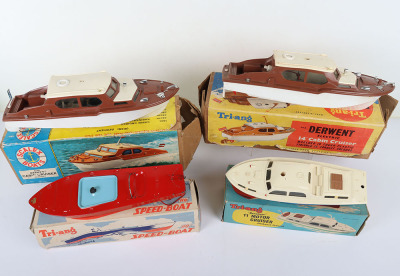 Boxed Triang boats, circa 1950s/60s - 3