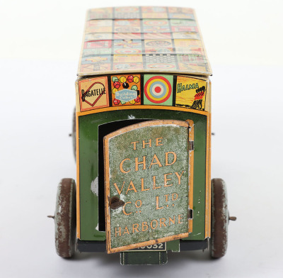 Chad Valley tinplate clockwork Dennis Games delivery van CV 10032, English 1946-49 - 4