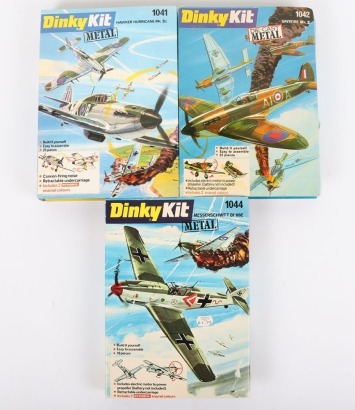 Three Dinky Toys Metal Aircraft Kits