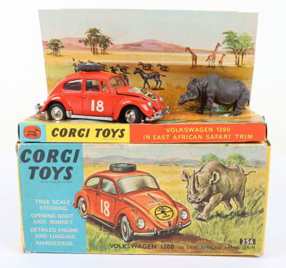 Corgi Toys 256 Volkswagen 1200 in East African Safari Trim