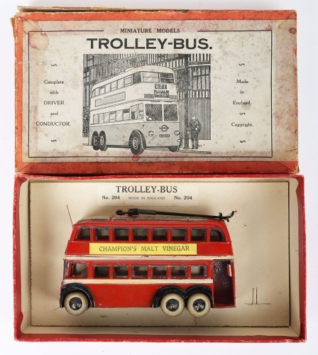 Taylor and Barrett larger scale six-wheel Trolley bus