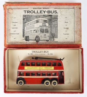 Taylor and Barrett larger scale six-wheel Trolley bus