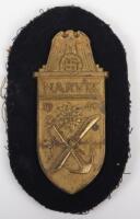 Kriegsmarine Narvik Campaign Shield