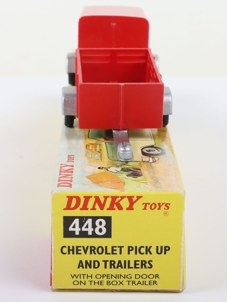 Dinky Toys 448 Chevrolet El Camino Pick Up and Trailers Box