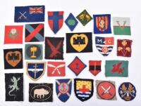 25x Mixed British Cloth Formation Signs