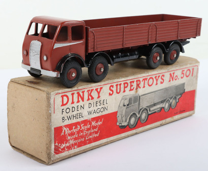 Dinky Supertoys 501 Foden Diesel 8-Wheel Wagon Type 1