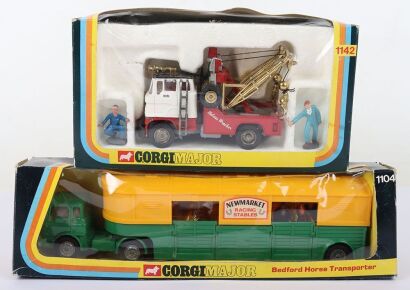 Two Boxed Corgi Major Toys