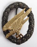 Luftwaffe Paratroopers Qualification Badge