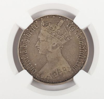 NGC VF Details Ð Victoria (1837-1901), Florin 1883 - 2