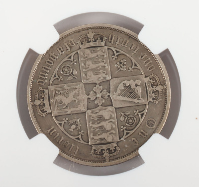 NGC VF Details Ð Victoria (1837-1901), Florin 1883 - 4