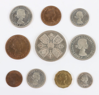 Elizabeth II (1952-2023), Proof Set 1953 - 10