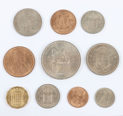 Elizabeth II (1952-2023), Specimen Set 1953 - 5