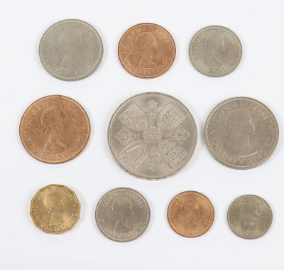 Elizabeth II (1952-2023), Specimen Set 1953 - 6