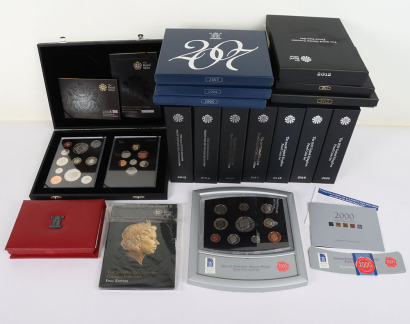 Selection of UK Proof Sets 1999-2008 & 2010-2020