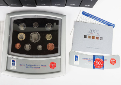 Selection of UK Proof Sets 1999-2008 & 2010-2020 - 3