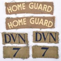 WW2 7th (Okehampton) Battalion Devon Home Guard Insignia