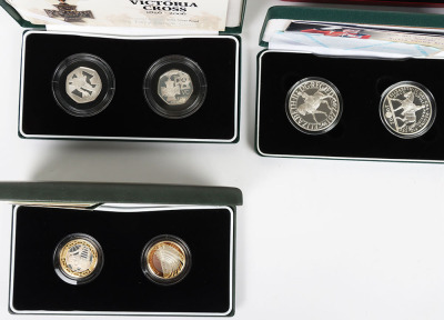 A selection of Royal Mint silver proof cased coins - 2