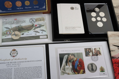 Mixed UK proof and silver sets, including 2008 Proof set - 8