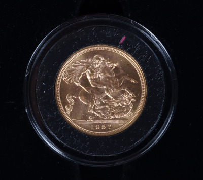 Elizabeth II, Sovereign, 1957, ÔGillickÕ - 2