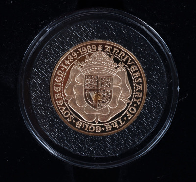 Elizabeth II, Sovereign, 1989, Proof - 2