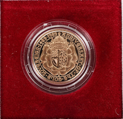 Elizabeth II, Sovereign, 1989, Proof - 3