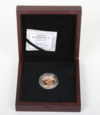 Elizabeth II, Sovereign, 1991, Proof