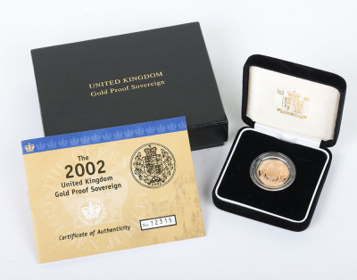 Elizabeth II, Sovereign, 2002, Proof