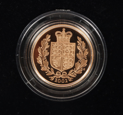 Elizabeth II, Sovereign, 2002, Proof - 2