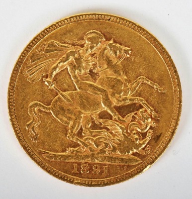 Victoria (1837-1901), Sovereign, 1891 - 2