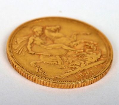 Victoria (1837-1901), Sovereign, 1891 - 4