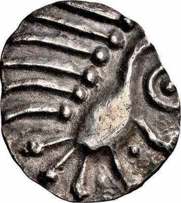 NGC AU 55 Ð Early Anglo-Saxon Period, Sceatta, Continental Issue