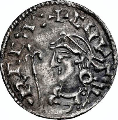 NGC AU 53 Ð Cnut (1016-1035), Penny, Short Cross Type