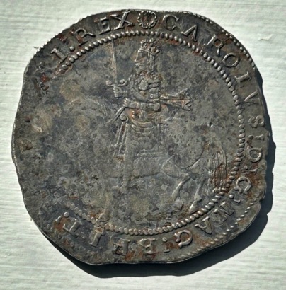 Charles I (1625-49), Crown, Truro 1642-3