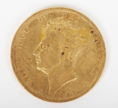 George IV (1820-1830), Sovereign, 1826