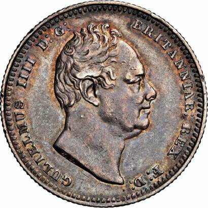 NGC AU 53 Ð William IV (1830-1837), Shilling, 1836