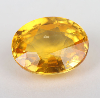 A Yellow Sapphire, 1.075ct