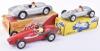 Solido Four boxed racing cars