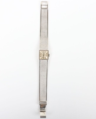 A 9ct white gold Tissot ladies bracelet watch - 2