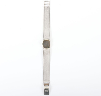 A 9ct white gold Tissot ladies bracelet watch - 3