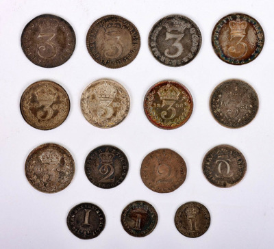 A good selection of maundy coins - 2