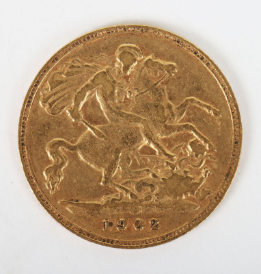 Edward VII (1901-1910), Half Sovereign, 1902 - 2