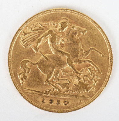 Edward VII (1901-1910), Half Sovereign, 1910 - 2