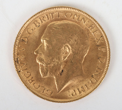 George V (1910-1936) Sovereign, 1912