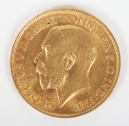 George V (1910-1936) Sovereign, 1912