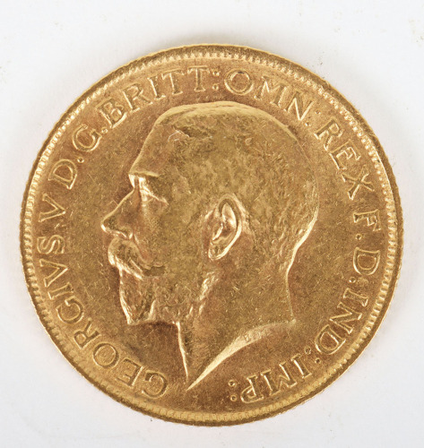 George V (1910-1936) Sovereign, 1912