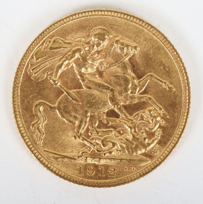 George V (1910-1936) Sovereign, 1912 - 2