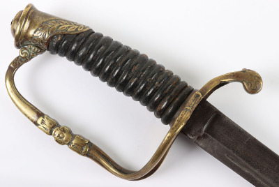 U.S. MODEL 1821 INFANTRY OFFICERS SWORD - 3