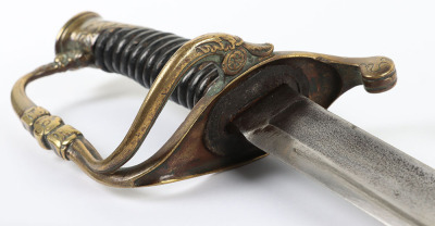 U.S. MODEL 1821 INFANTRY OFFICERS SWORD - 5